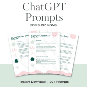 ChatGPT Prompts Mockup